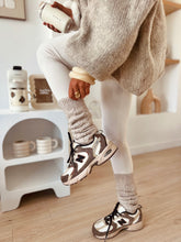 Charger l&#39;image dans la galerie, Guêtres côtelées coloris taupe