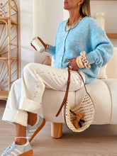 Charger l'image dans la galerie, Gilet Lili bleu turquoise