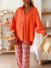 Charger l'image dans la galerie, Chemise Garence orange