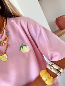 Ensemble Elia citron rose