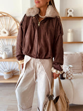Charger l'image dans la galerie, Veste Anna chocolat