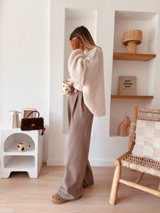 Pantalon Charlie taupe