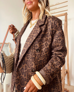Blazer léopard Evy