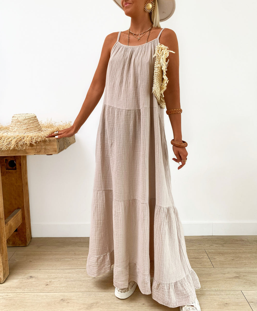 Robe Annabelle beige